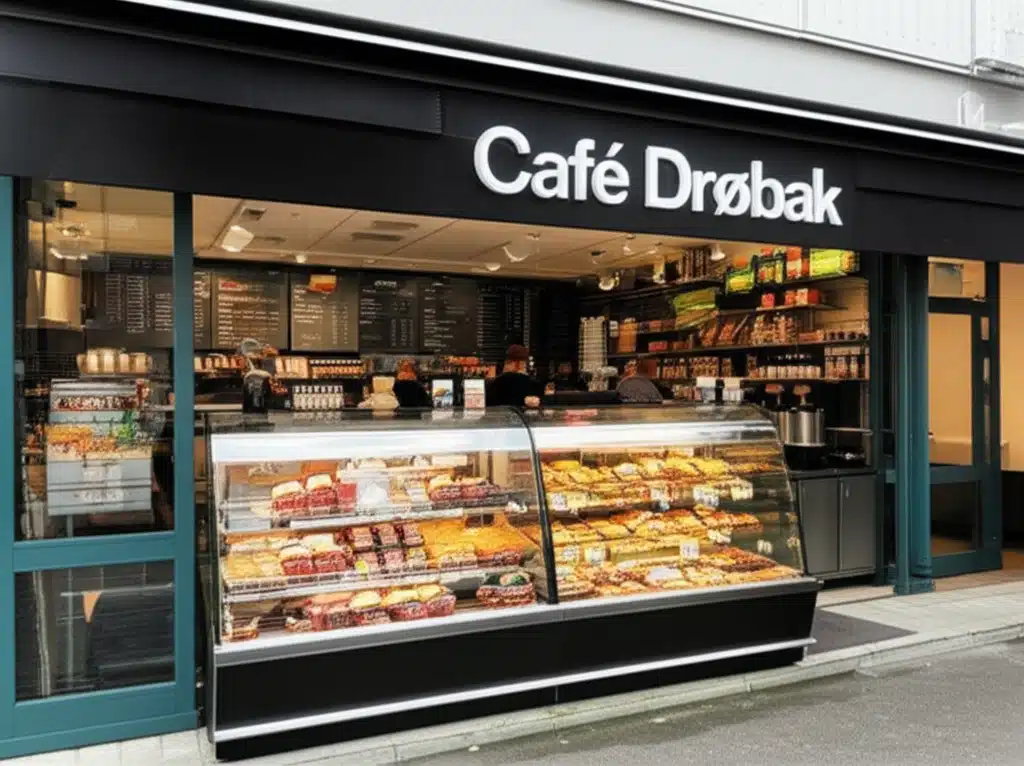 Cafe Drøbak 1 Utforsk det sjarmerende Cafe Drøbak - et koselig møtested