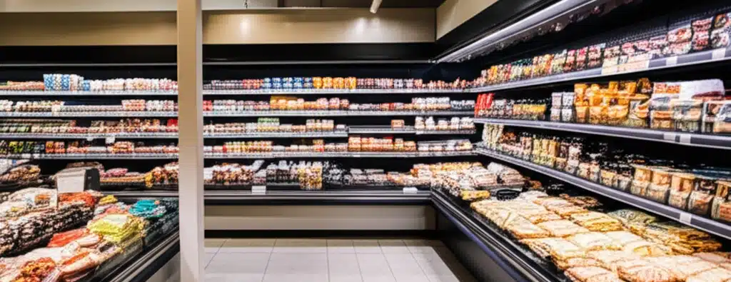 Supermarket og dagligvare i Vaksdal sentrum