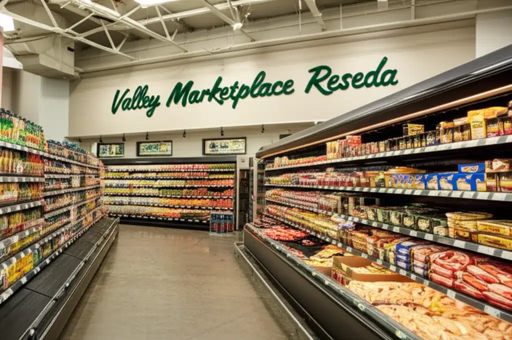 Valley Marketplace Reseda 1 Valley Marketplace Reseda: Utendørs marked i California