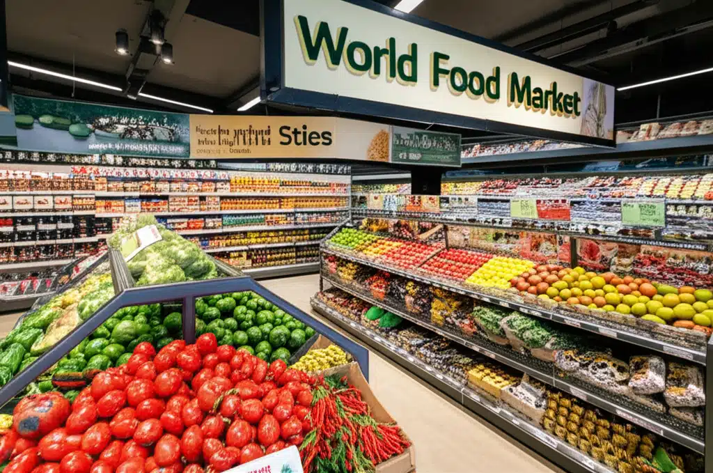 World Food Market 1 Verdens matmarkeder: Et flerkulturelt smakseventyr