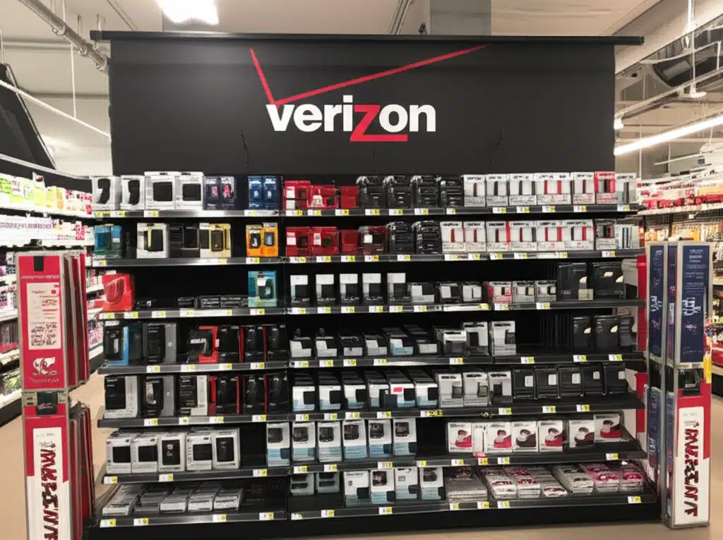 Verizon 1 Verizon-logo: Amerikansk telekommunikasjon og teknologi-leder