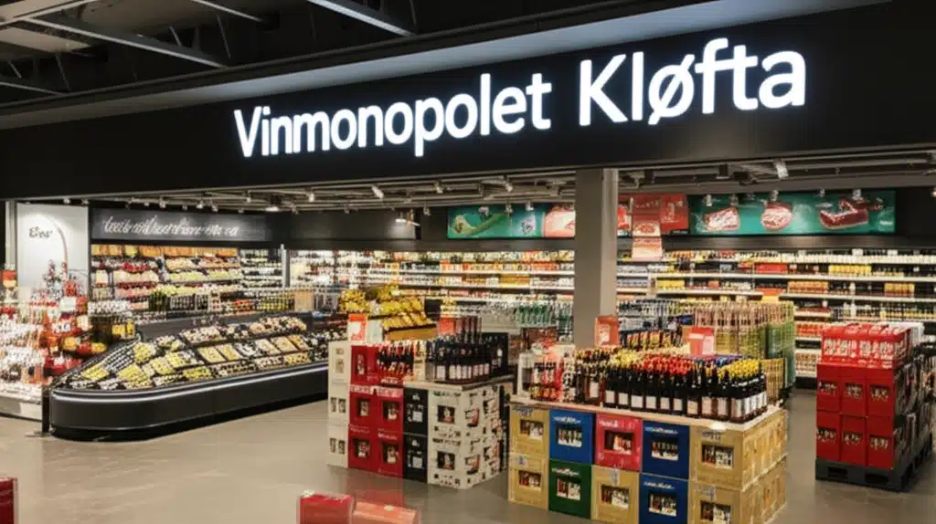 Vinmonopolet Kløfta 1 Vinmonopolet Kløfta: Utvalg av viner og sprit i butikk