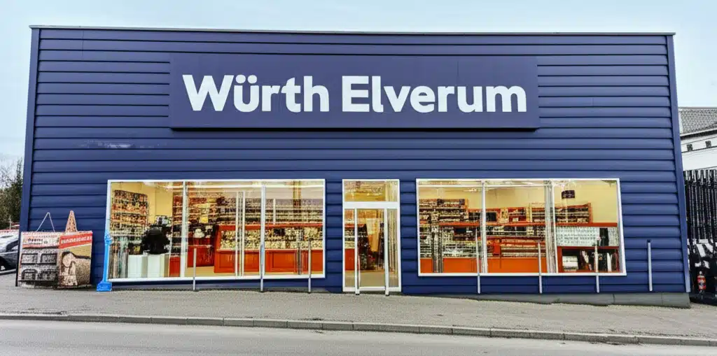 Würth Elverum 1 Würth Elverum: Profesjonelle verktøy og løsninger for bedrift
