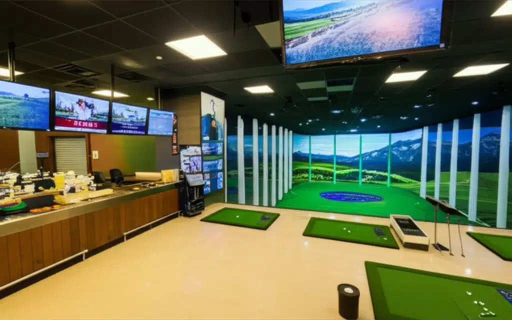 X-Golf Woodbury 1 X-Golf Woodbury: Virtuell golfopplevelse i Woodbury, Minnesota